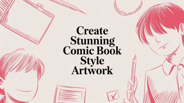 Create Stunning Comic Book Style Artwork