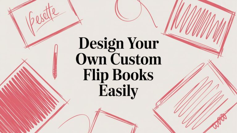 Design Your Own Custom Flip Books Easily