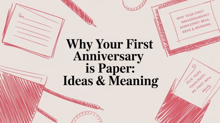 Why Your First Anniversary Is Paper: Ideas & Meaning