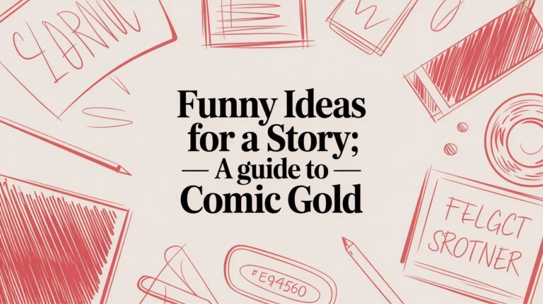 Funny Ideas for a Story: A Guide to Comic Gold