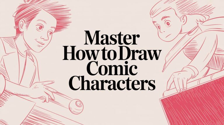 Master How To Draw Comic Characters