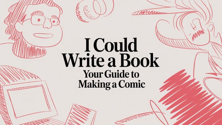 I Could Write a Book: Your Guide to Making a Comic