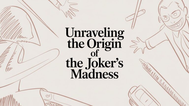 Unraveling the Origin of the Joker’s Madness