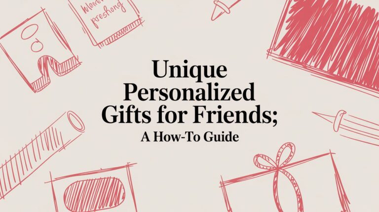 Unique Personalized Gifts for Friends: A How-To Guide
