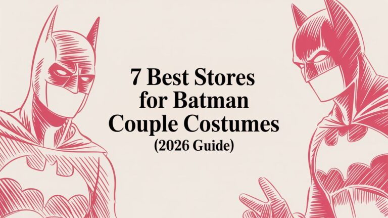 7 Best Stores for Batman Couple Costumes (2026 Guide)