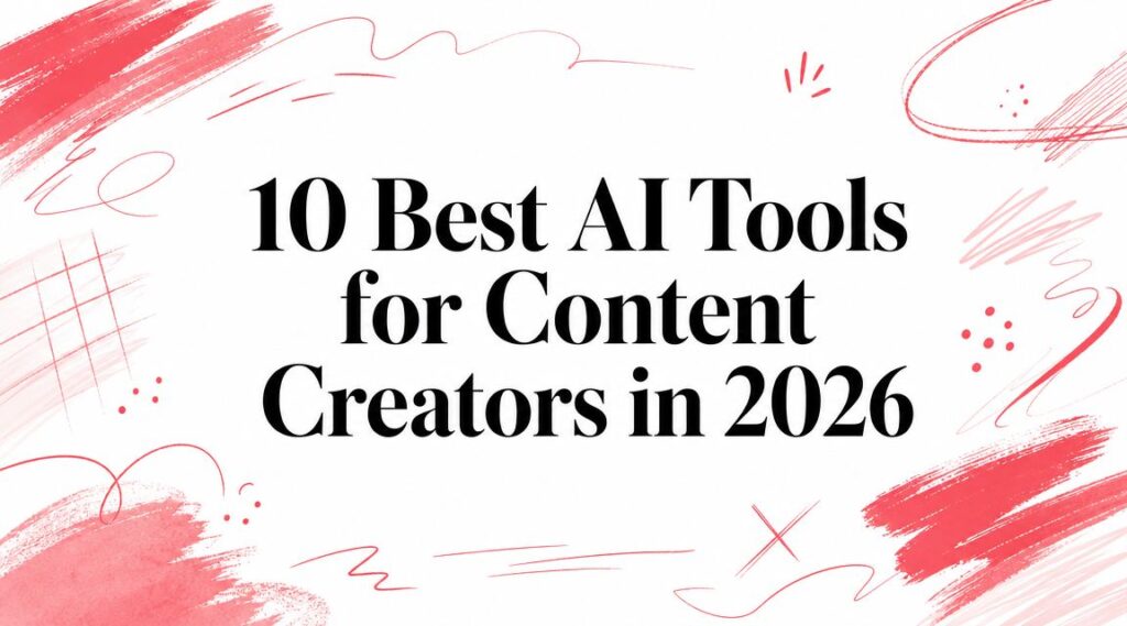 10 Best AI Tools for Content Creators in 2026