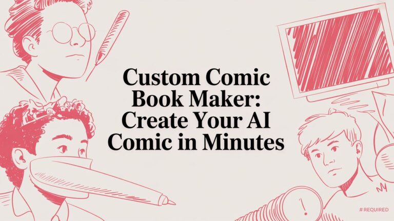 Custom Comic Book Maker: Create Your AI Comic in Minutes