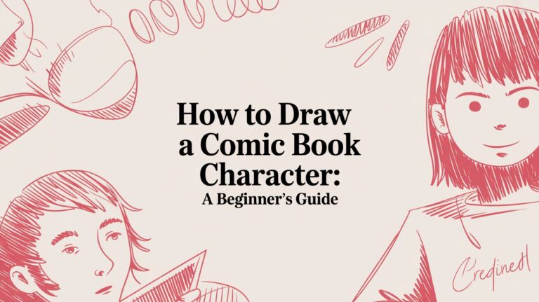 How to Draw a Comic Book Character: A Beginner’s Guide