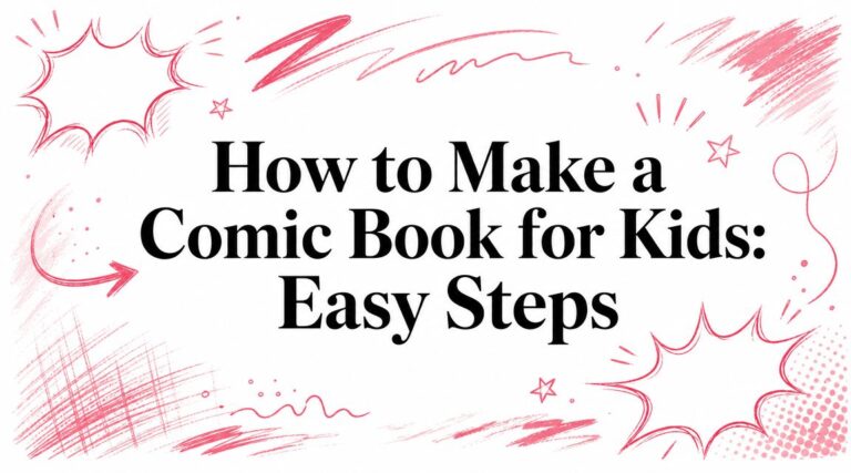 How to Make a Comic Book for Kids: Easy Steps