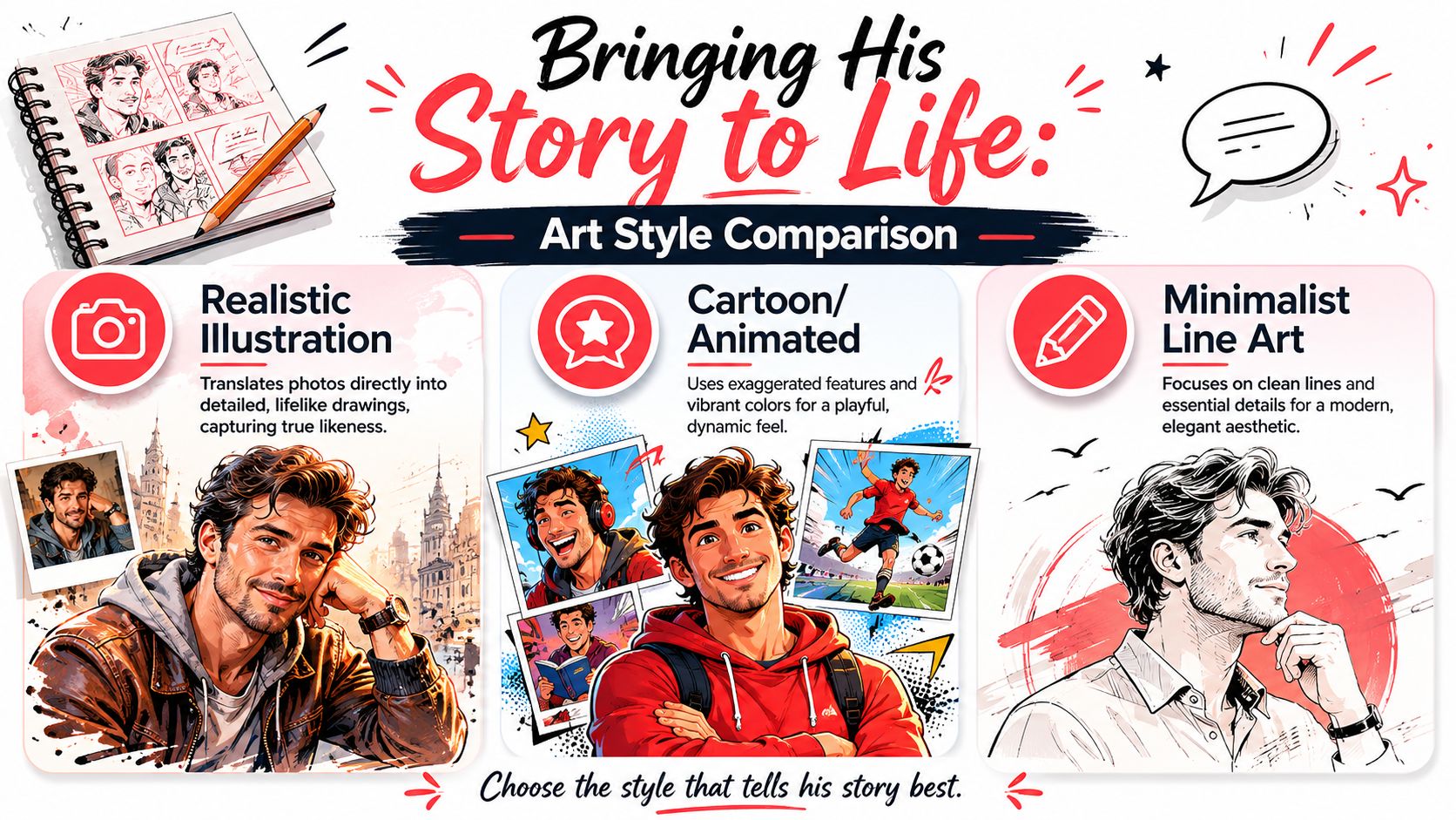 From Photos to Comic Panels Choosing Your Art Style