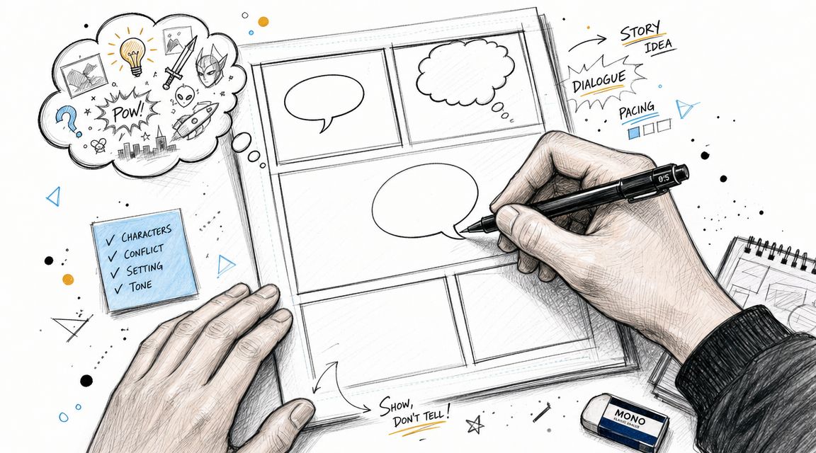 Crafting Dialogue and Designing Your Comic Pages