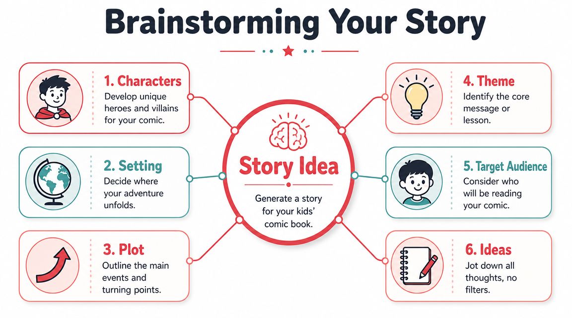 Brainstorming Your Age Appropriate Story