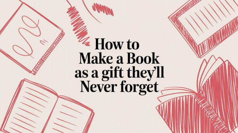 How to Make a Book as a Gift They’ll Never Forget