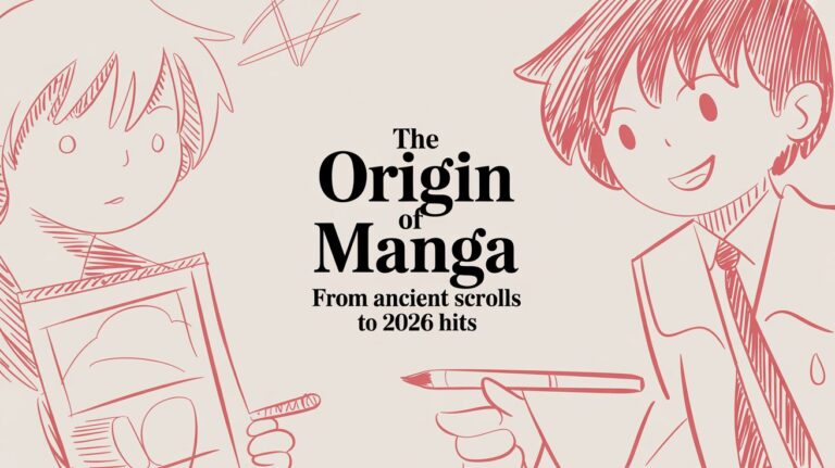 The Origin of Manga: From Ancient Scrolls to 2026 Hits