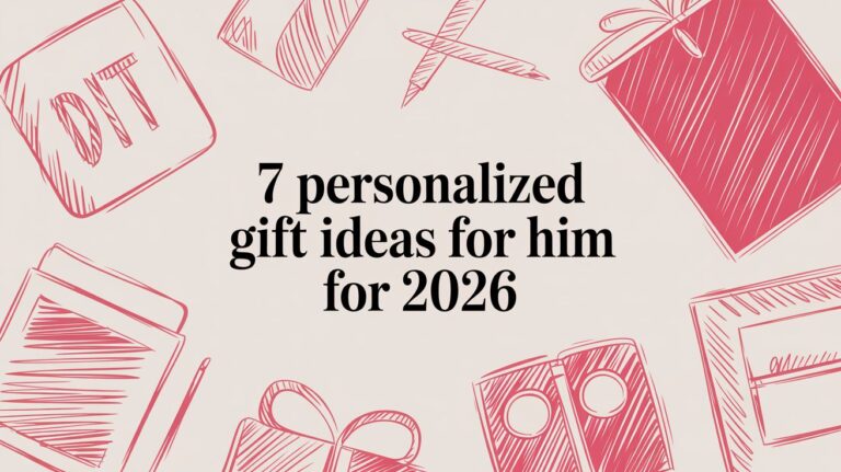 7 Personalized Gift Ideas for Him for 2026