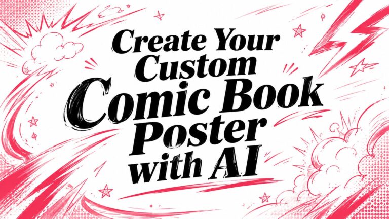 Create Your Custom Comic Book Poster with AI
