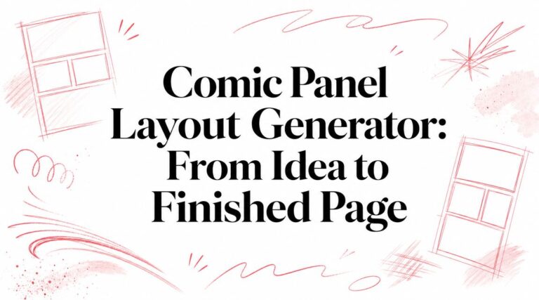 Comic Panel Layout Generator: From Idea to Finished Page