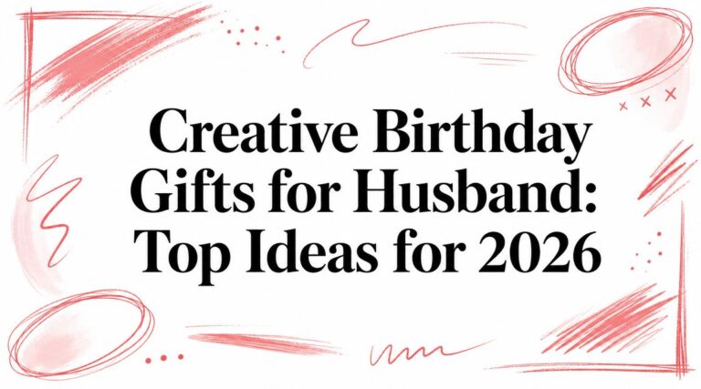 Creative Birthday Gifts for Husband: Top Ideas for 2026