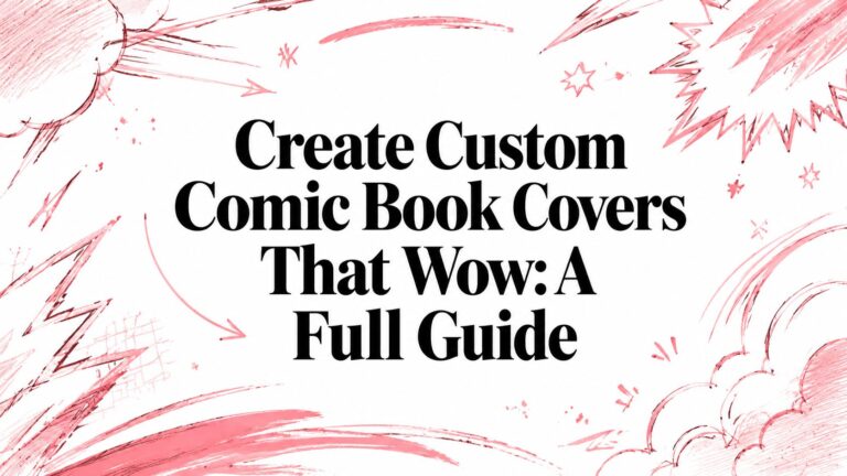 Create Custom Comic Book Covers That Wow: A Full Guide