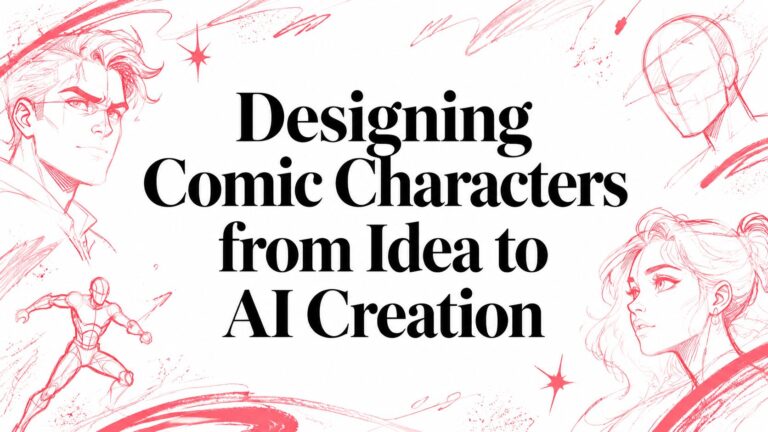 Designing Comic Characters from Idea to AI Creation