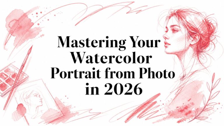 Mastering Your Watercolor Portrait from Photo in 2026