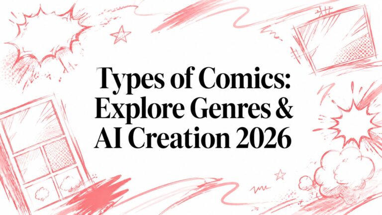 Types of Comics: Explore Genres & AI Creation 2026