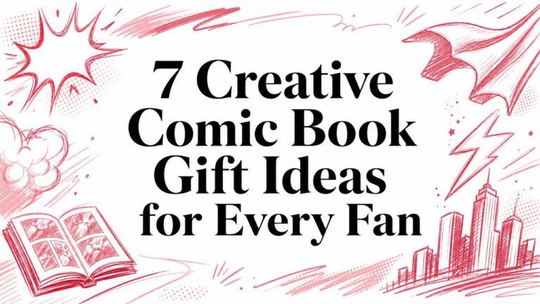 7 Creative Comic Book Gift Ideas for Every Fan
