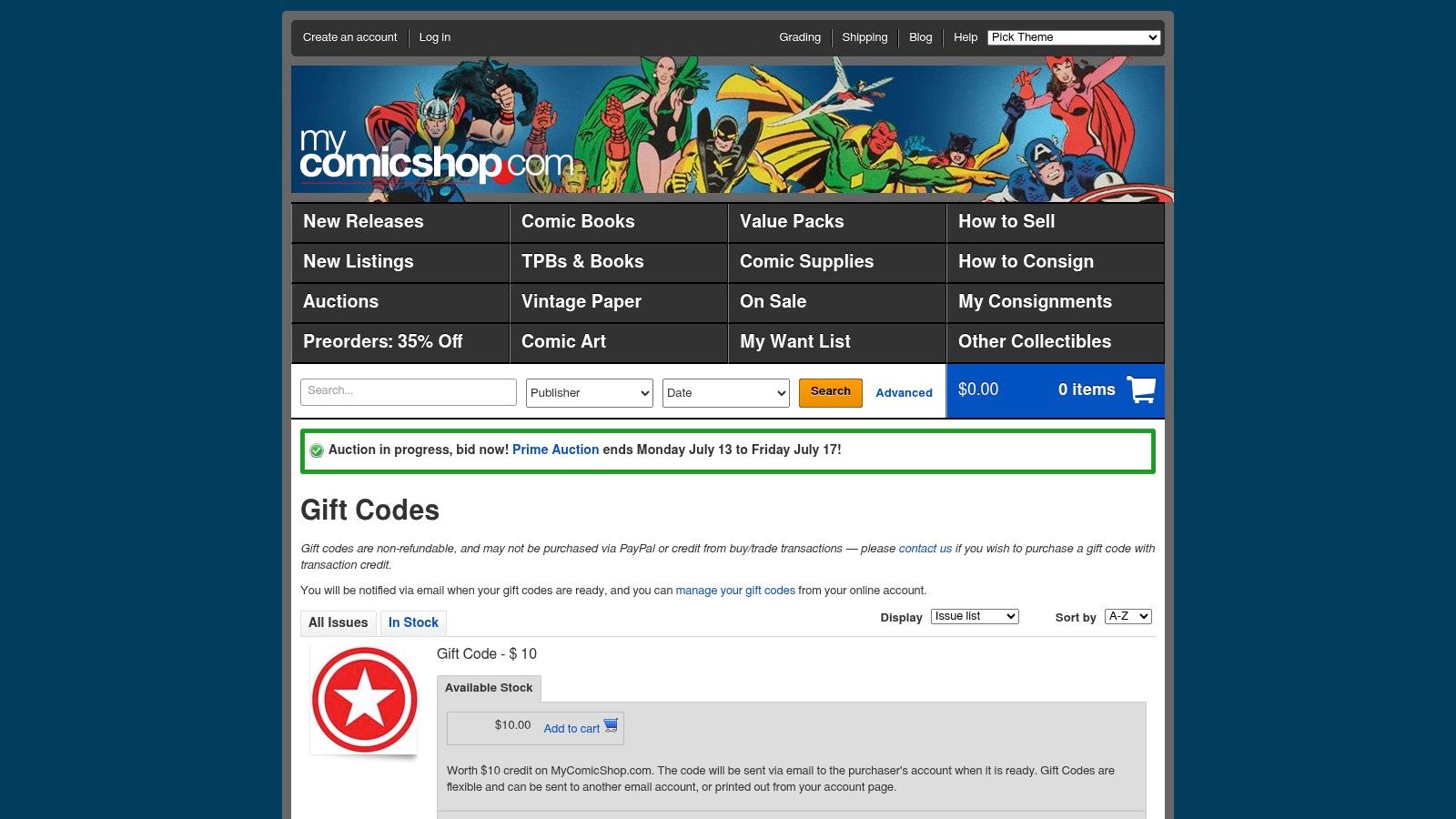 MyComicShop