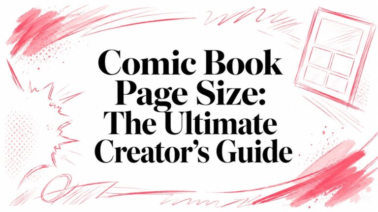 Comic Book Page Size: The Ultimate Creator’s Guide