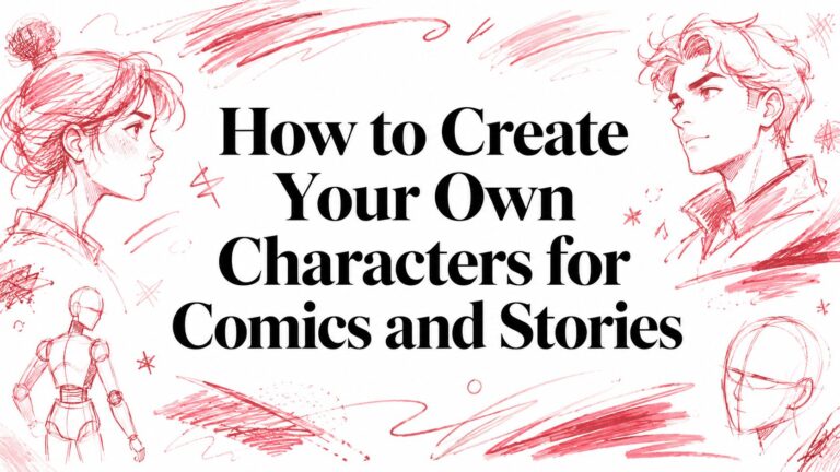 How to Create Your Own Characters for Comics and Stories