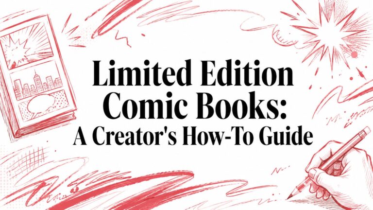 Limited Edition Comic Books: A Creator’s How-To Guide