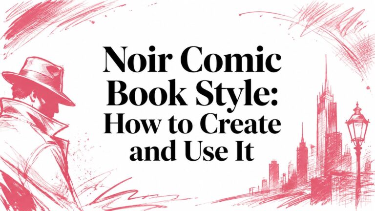 Noir Comic Book Style: How to Create and Use It