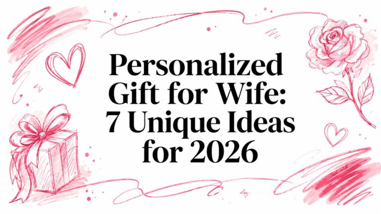 Personalized Gift for Wife: 7 Unique Ideas for 2026