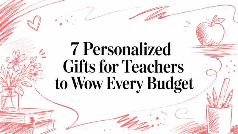 7 Personalized Gifts for Teachers to Wow Every Budget