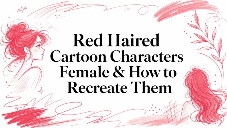 Red Haired Cartoon Characters Female & How to Recreate Them