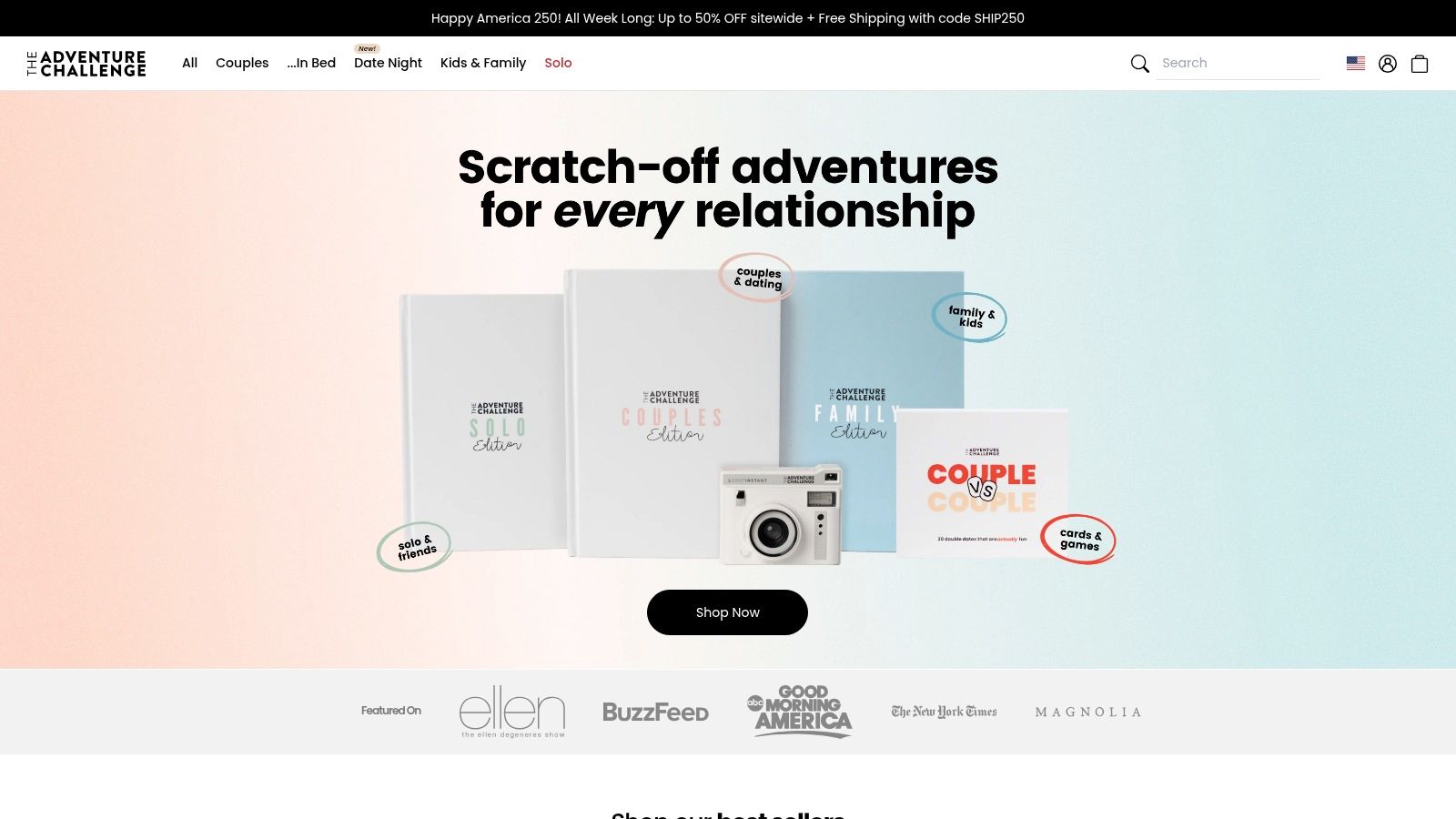 The Adventure Challenge: For the Couple Who Plays Together