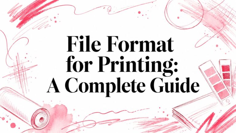 File Format for Printing: A Complete Guide