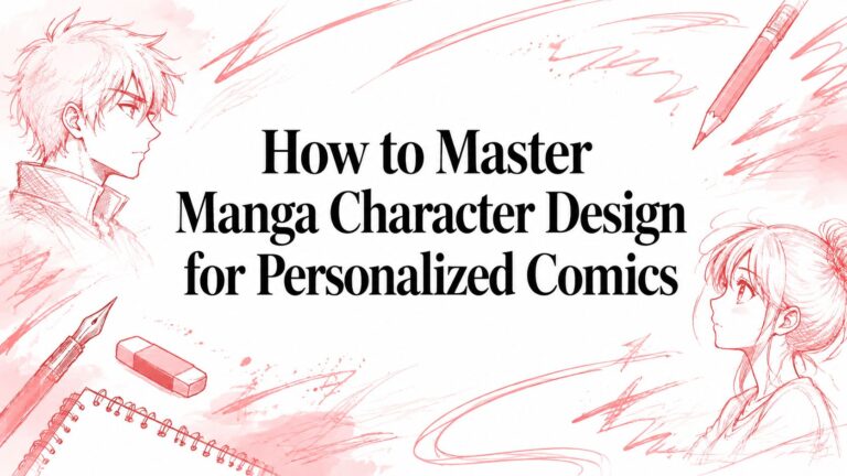 How to Master Manga Character Design for Personalized Comics