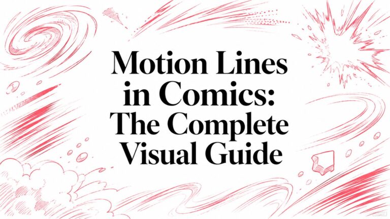 Motion Lines in Comics: The Complete Visual Guide