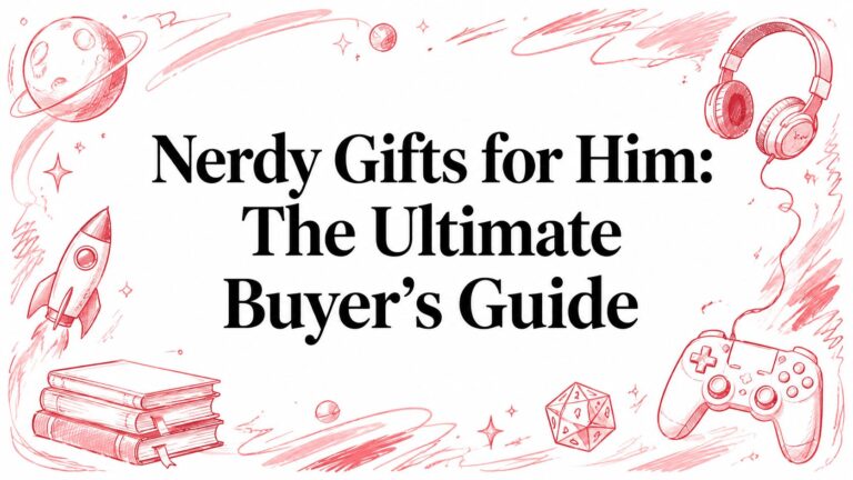 Nerdy Gifts for Him: The Ultimate Buyer’s Guide