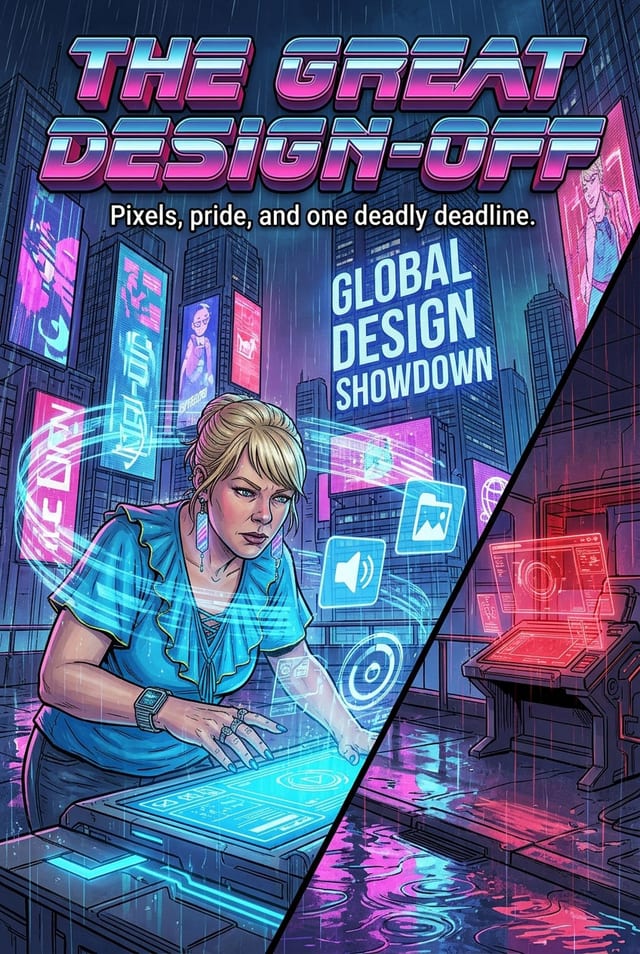 The Great Design-Off comic cover