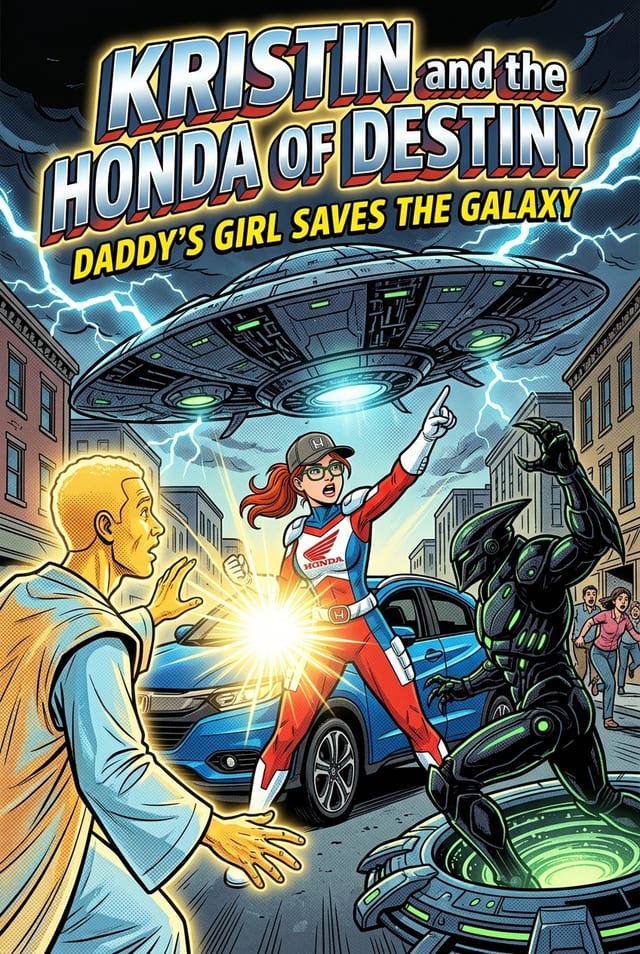 Kristin and the Honda of Destiny comic cover