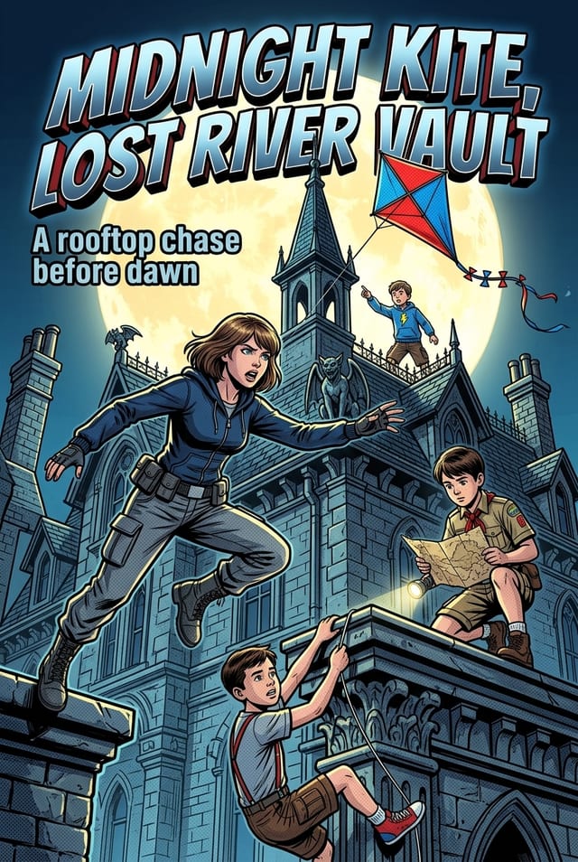 Midnight Kite, Lost River Vault comic cover