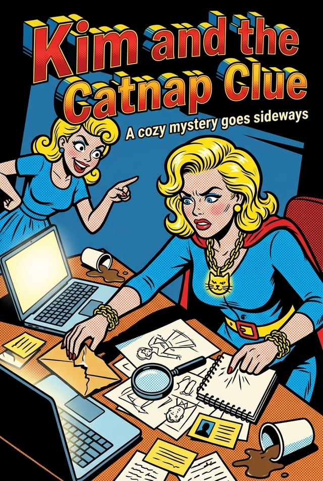 Kim and the Catnap Clue comic cover
