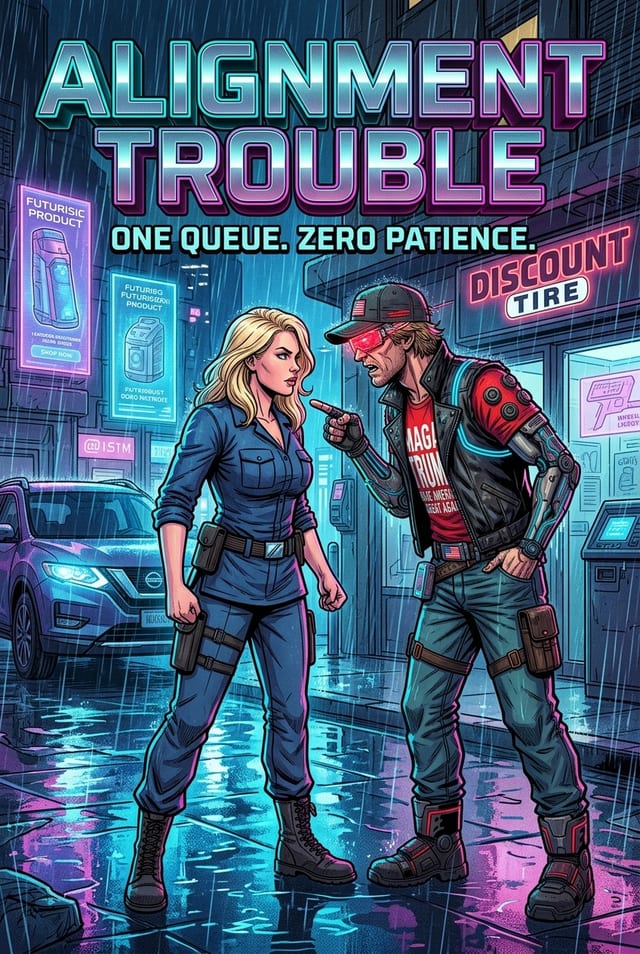 Alignment Trouble comic cover