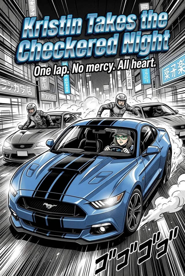 Kristin Takes the Checkered Night comic cover